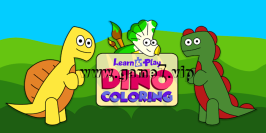 学习和玩耍：恐龙着色丨Learn & Play Dino Coloring